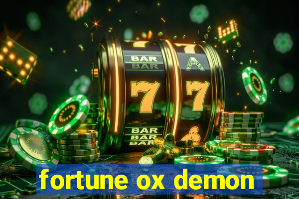 fortune ox demon